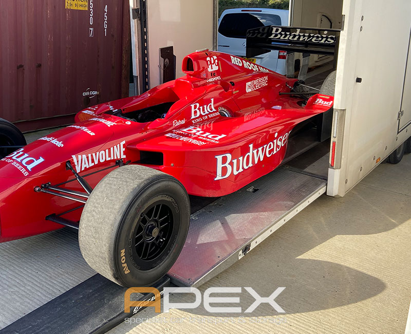 Budweiser Sponsored Indy Car
